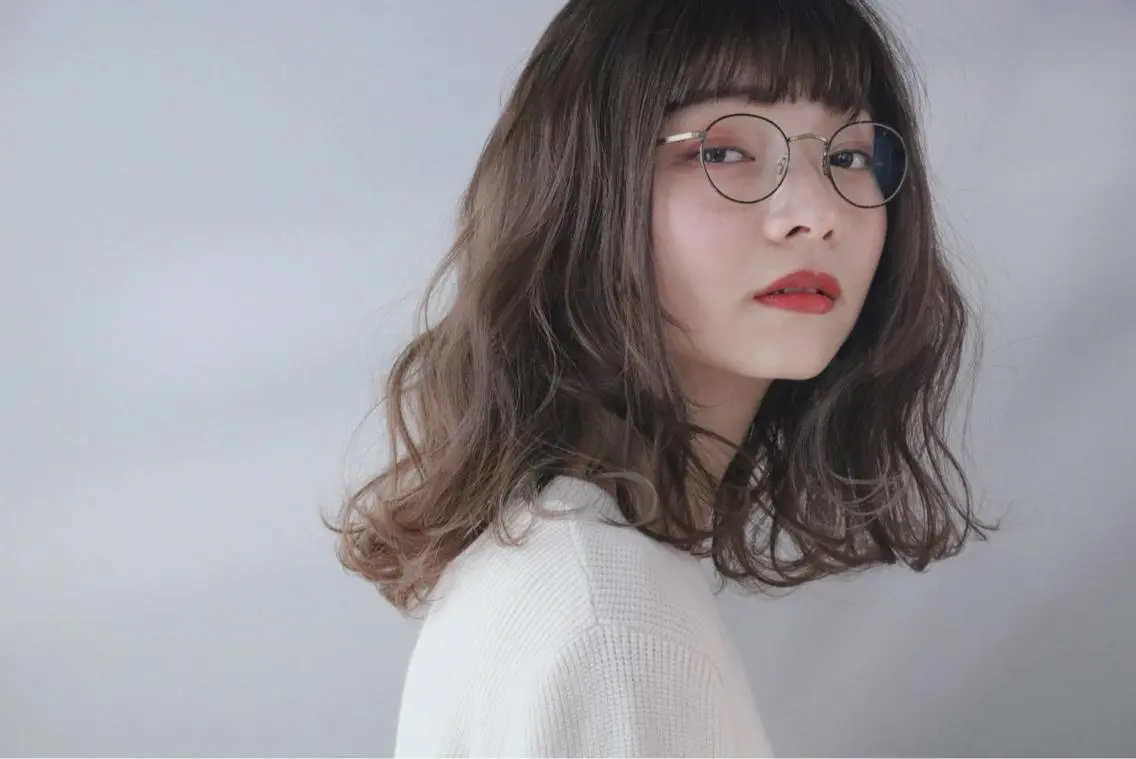 ロング カラー パーマ カット ヘアカラー パーマ ooit 【オーイット】のヘアスタイル