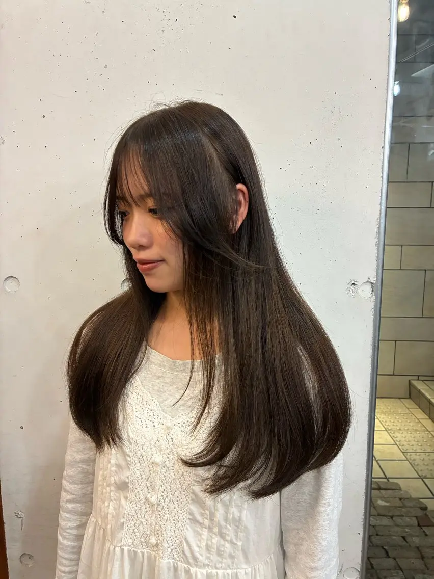 ロング カラー ミコ / tete🦢🤎のヘアスタイル
