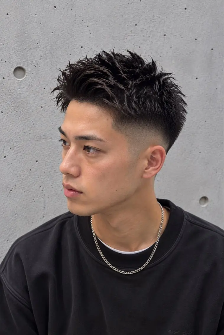 ショート カット ORI. men’s hairのヘアスタイル