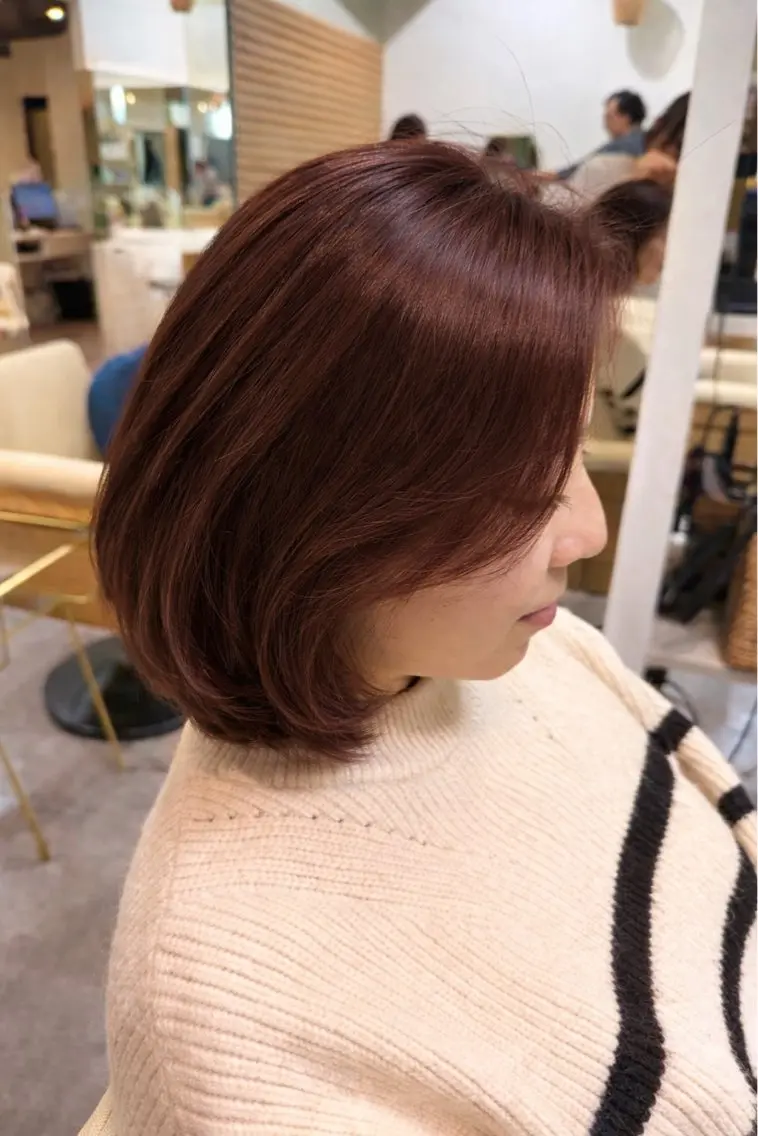 ショート カット ヘアカラー 山田 もものヘアスタイル