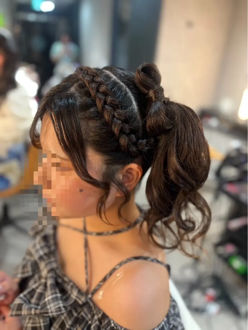 ヘアアレンジ 森本 寿美子のヘアスタイル