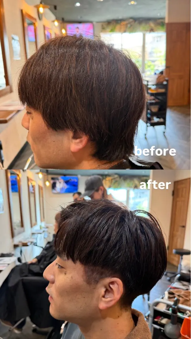 メンズ ツーブロック 刈り上げ カット 大木悠史 メンズカット✂️のヘアスタイル