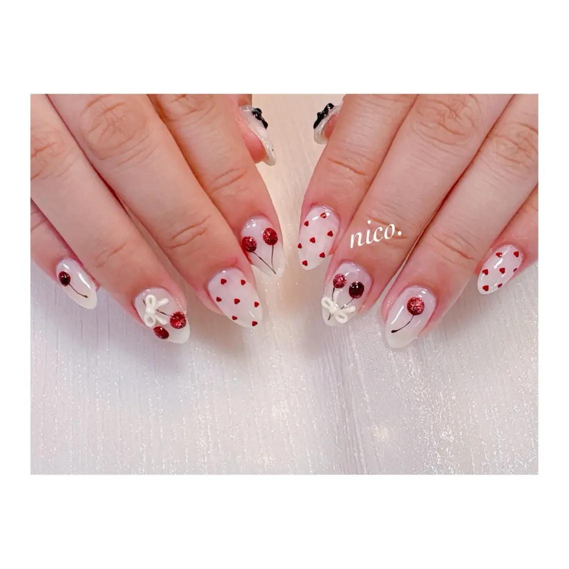 ネイル ハンドネイル フットネイル nailsalon nico.のネイルデザイン