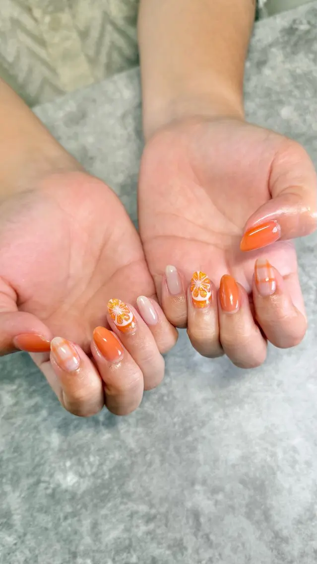 ネイル ハンドネイル ハンドケア shino🌟 痛ネイルのネイルデザイン