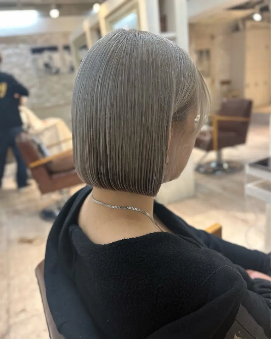 ショート ボブ Ogane Mikotoのヘアスタイル