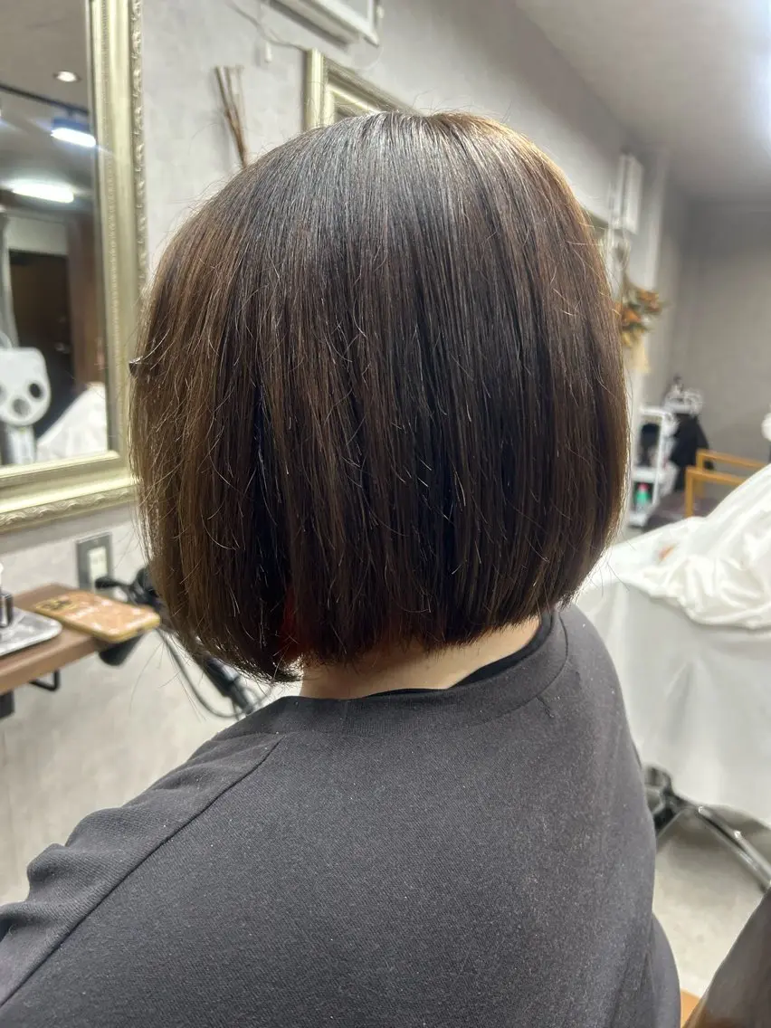 ショート カラー Lien 深井店のヘアスタイル