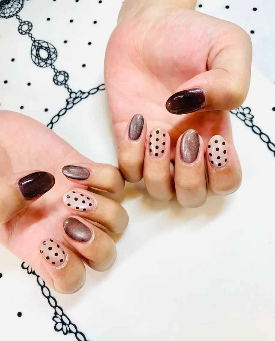 ネイル ドット マグネットネイル nail 8のネイルデザイン