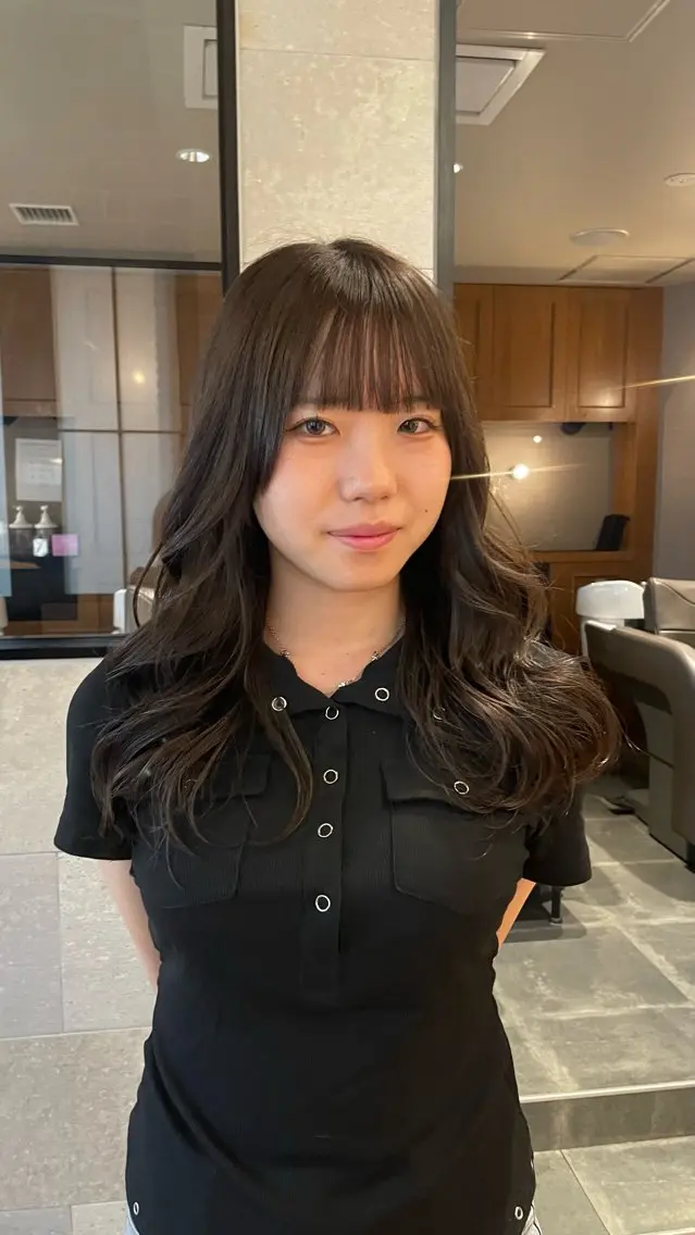 ロング カット ヘアカラー トリートメント 🐳ボブ人気No.1 🐶misakiのヘアスタイル
