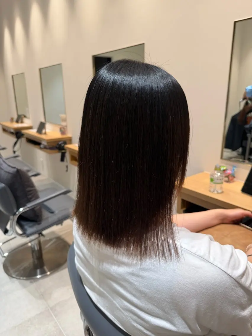パーマ 縮毛矯正 カラー/メンズカット 🌟なるみももかのヘアスタイル