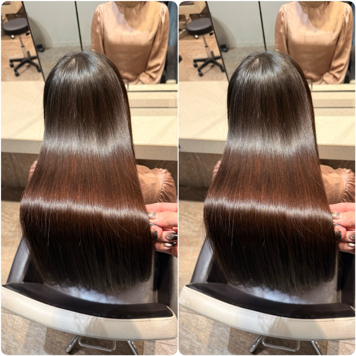 ロング カラー カット 縮毛矯正 トリートメント ヘッドスパ 🩵ULTOWA🍀 髪質改善/縮毛/関口のヘアスタイル