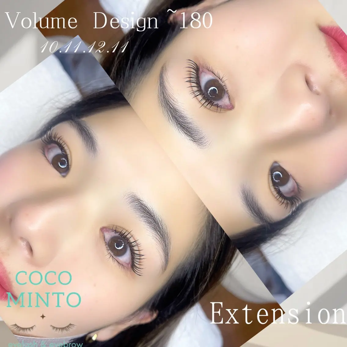 マツエク・マツパ 下まつげエクステ CocoMinto Rie.Mのマツエク・マツパデザイン