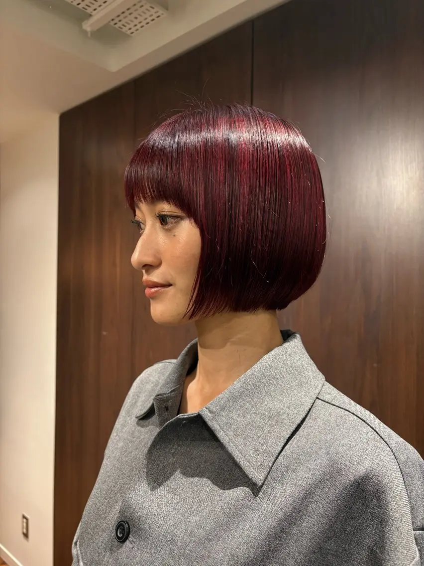 ショート ボブ 🟡表参道ABBEY Hiroのヘアスタイル