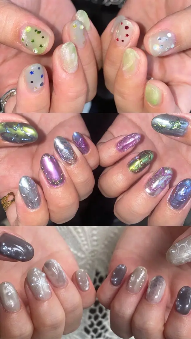 ネイル nano/きもかわ nail🐬🫧のネイルデザイン