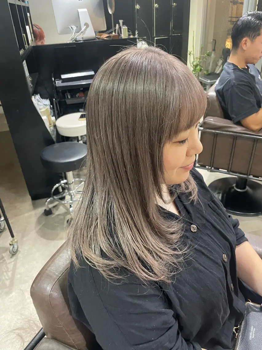 カラー ヘアカラー トリートメント ブリーチ✨ハイライト メンズヘア/アヤノのヘアスタイル
