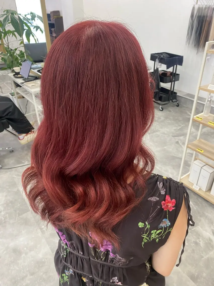 ミディアム ヘアカラー belle   / kaede🍁のヘアスタイル
