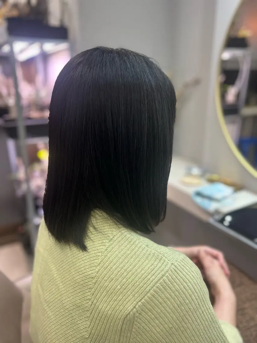 ミディアム カット 池田 太一のヘアスタイル