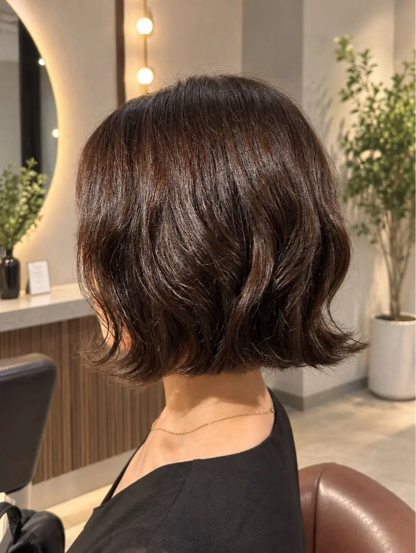 カット+艶髪カラー+3STEPトリートメント💛 プチスパ付きの写真