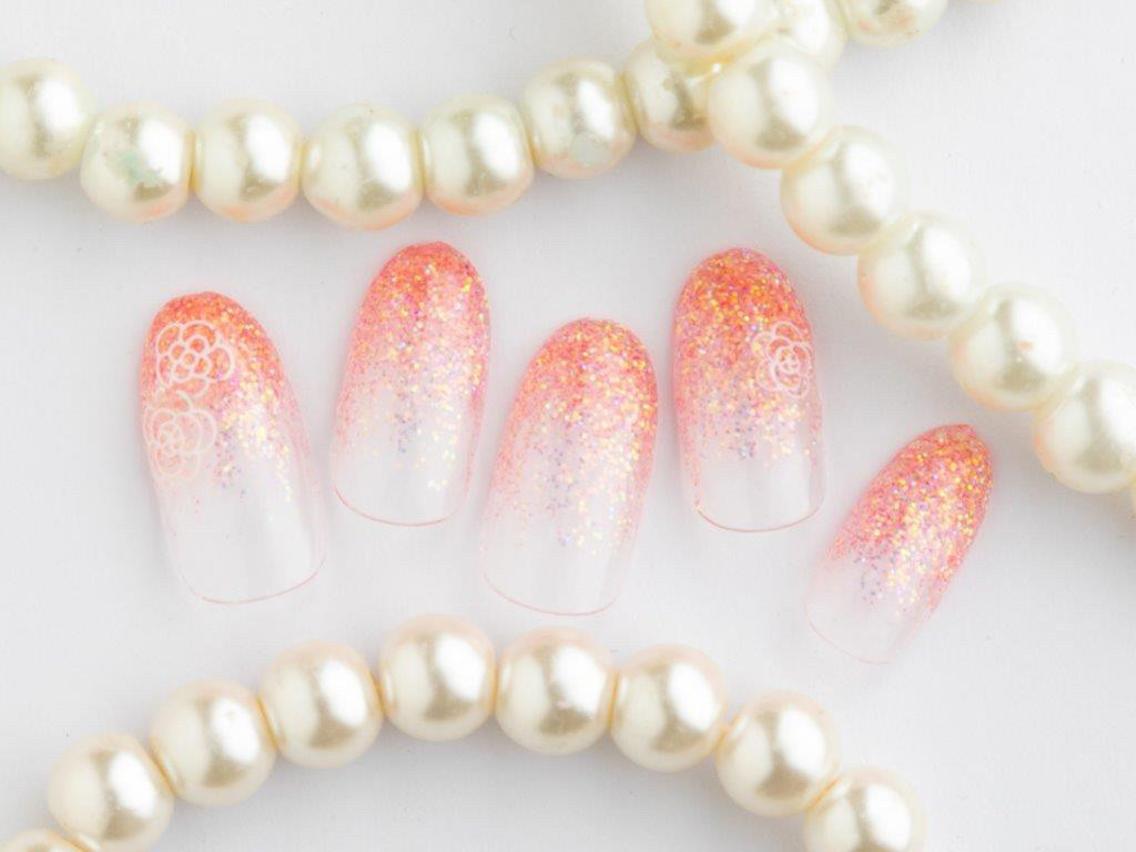 ネイル 桜ネイル クリアネイル フットネイル ジェルネイル キラキラネイル 💗🪽Tiary Nail🪽💗のネイルデザイン
