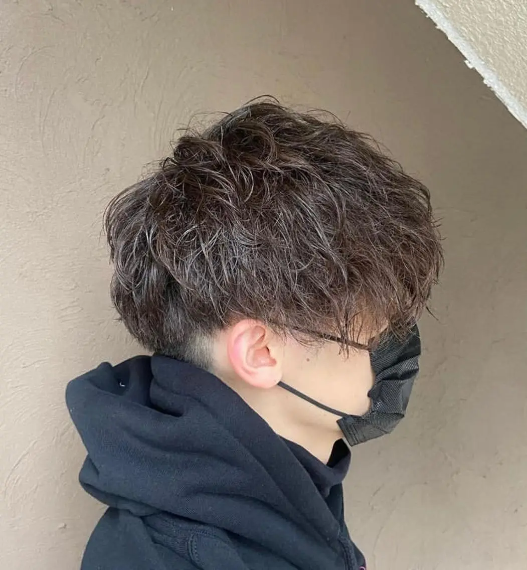 メンズカット+ツイスパ (ツイストスパイラルパーマ)の写真