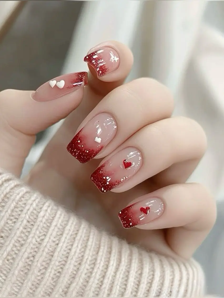 ネイル 長さ出し フレンチネイル グラデーション 卒業式 マグネットネイル ハンドネイル ハンドケア MIHANA NAILのネイルデザイン