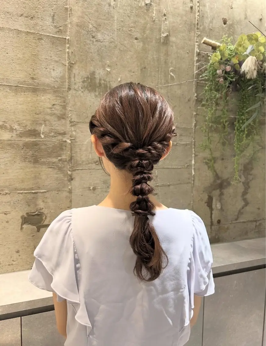 ヘアアレンジ MAISON ema 🩵笹野 希里香のヘアスタイル