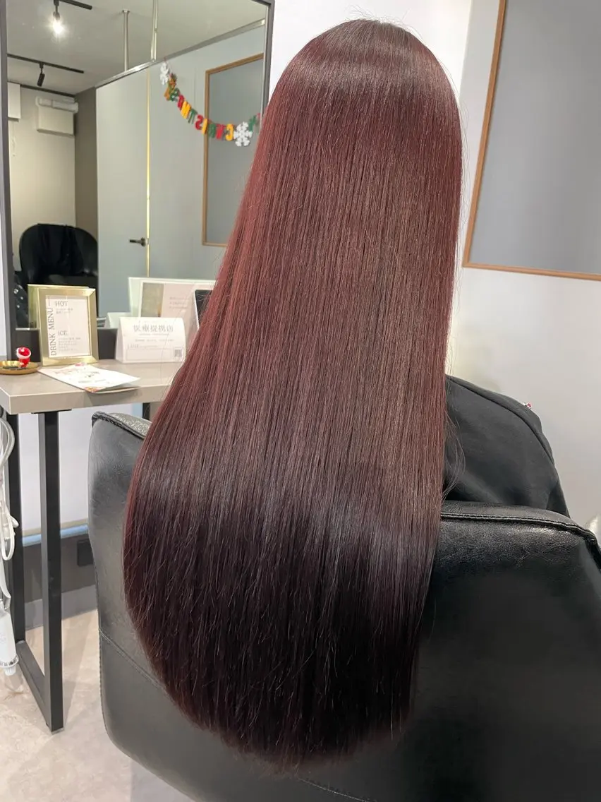 ロング カット ヘアカラー 町田 光瑠のヘアスタイル