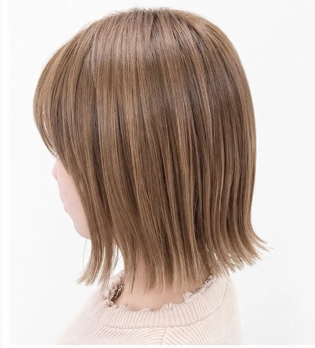【乾燥、ダメージが気になる方✨】カット+艶カラー+最高峰グローバルミルボントリートメント（4週間ホームケア付き）の写真