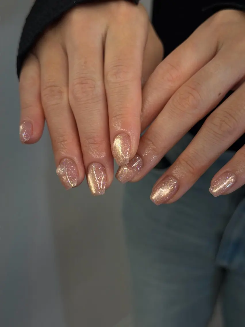 ネイル フラッシュネイル ジェルネイル マグネットネイル ニュアンスネイル パラジェル ハンドネイル ハンドケア Bana_ Nailのネイルデザイン