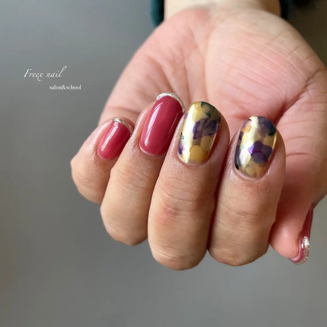 ネイル ニュアンスネイル ハンドネイル ハンドケア freex nail /ニュアンス/個性派のネイルデザイン