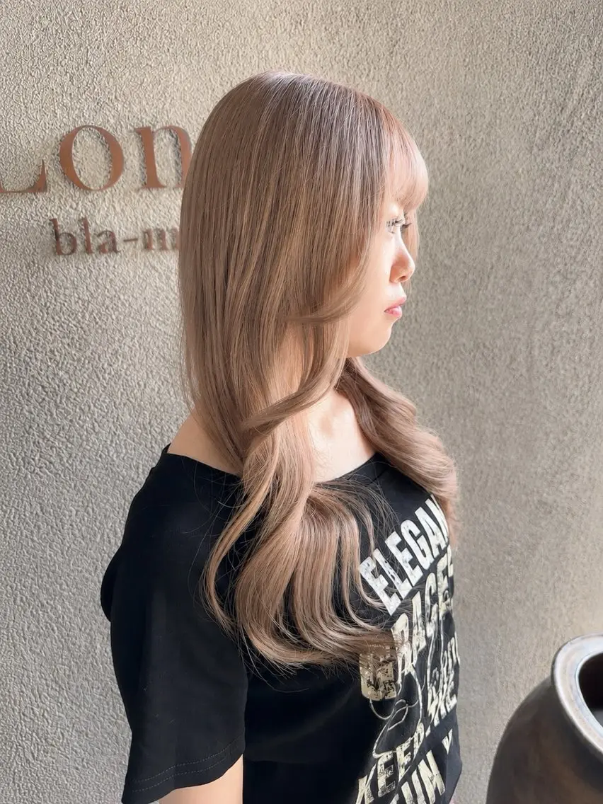 ロング ヘアカラー 艶カラー／ 今井春汰のヘアスタイル
