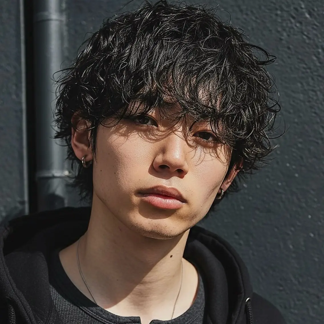 ショート パーマ メンズ カット パーマ 坂上広樹 foto武蔵小杉のヘアスタイル