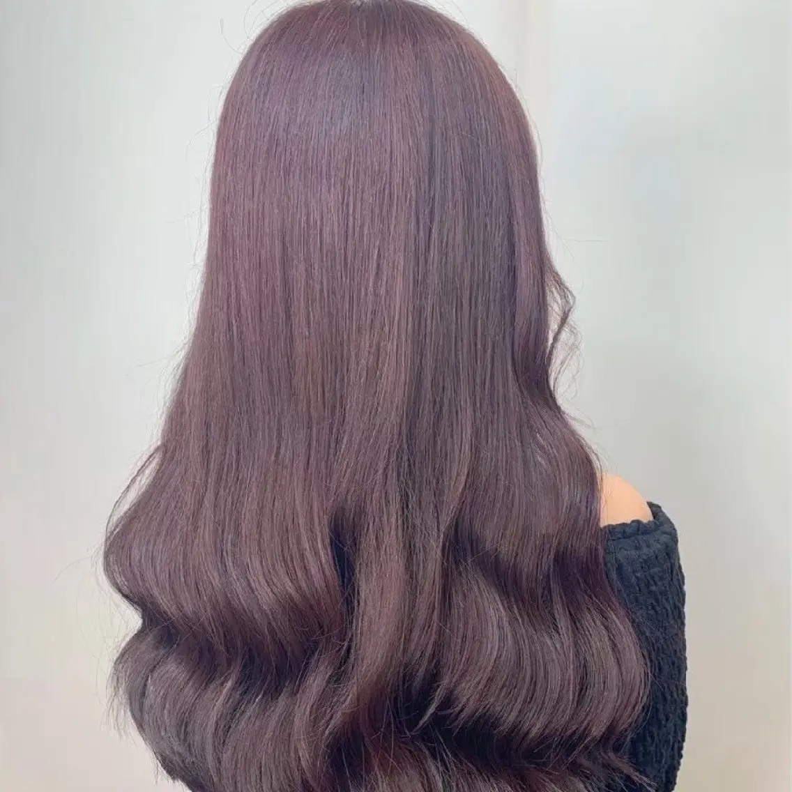 ロング カラー 縮毛矯正/ワンカラー モデル募集🫧羽夏のヘアスタイル