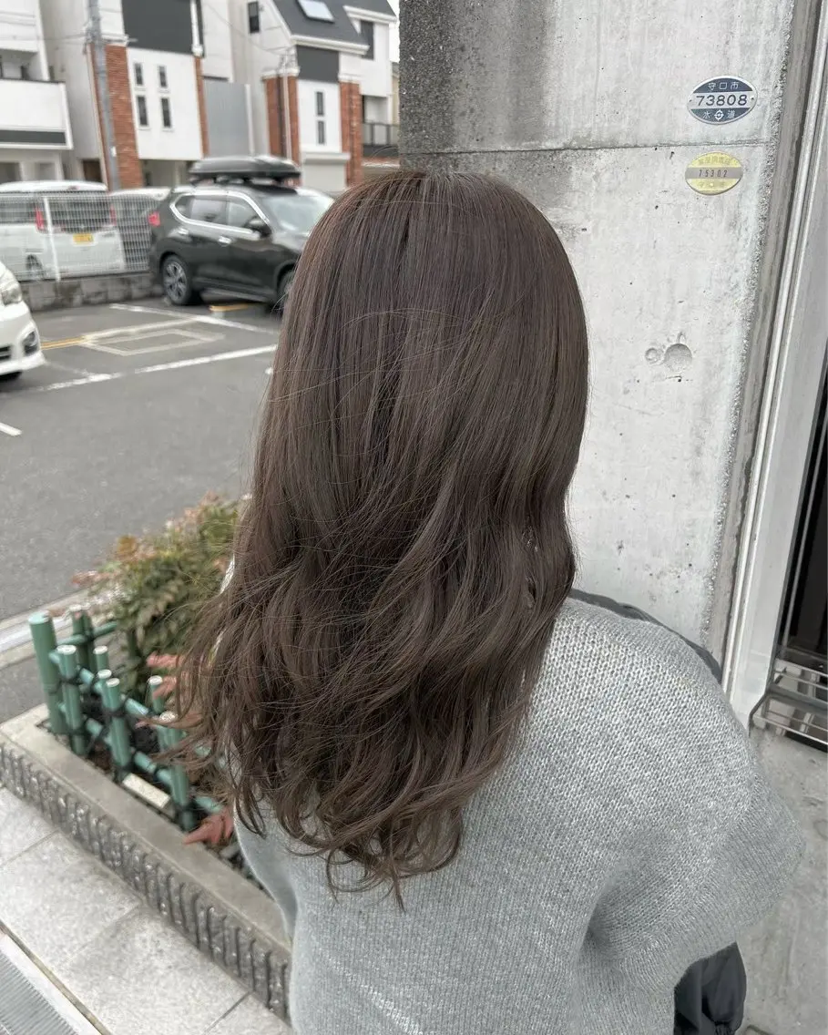 カラー ブラウンカラー モカブラウン みきゆうか🫧 大人可愛い製造機🫧のヘアスタイル