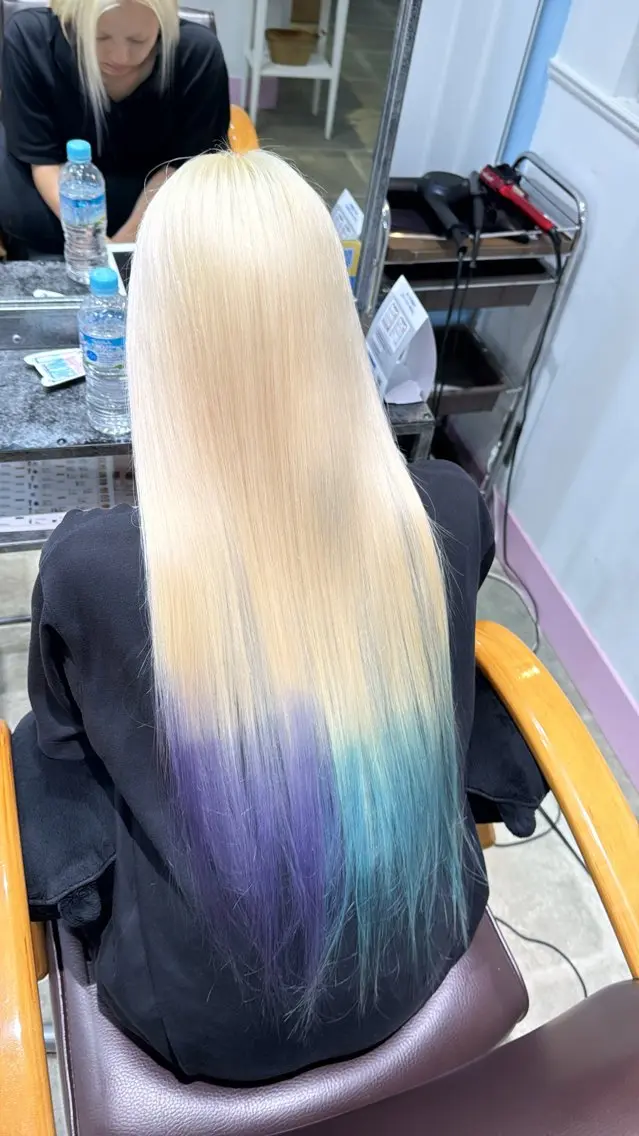 ロング 平川 侑磨のヘアスタイル