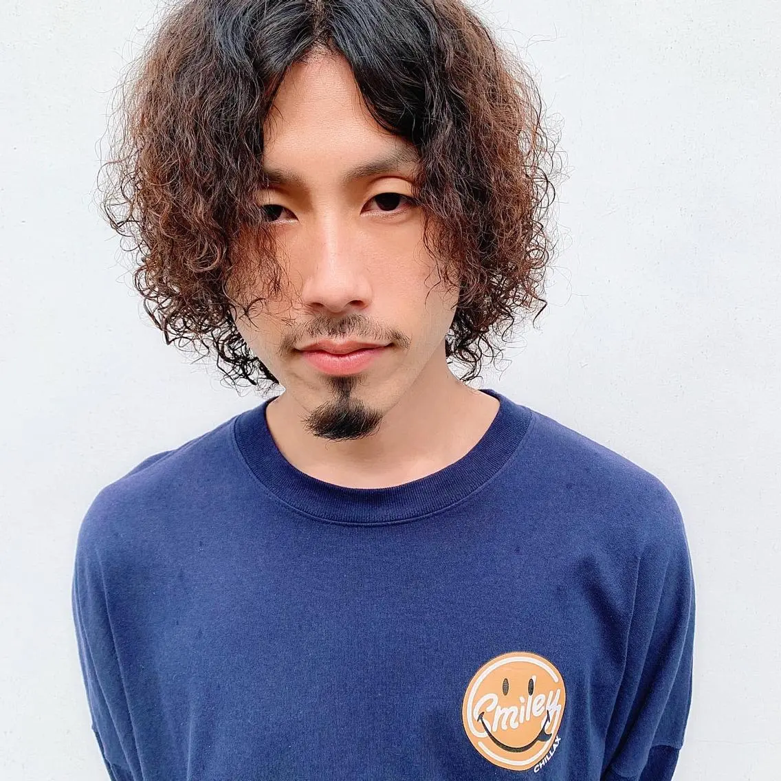 パーマ メンズ 中川 竜誠のヘアスタイル