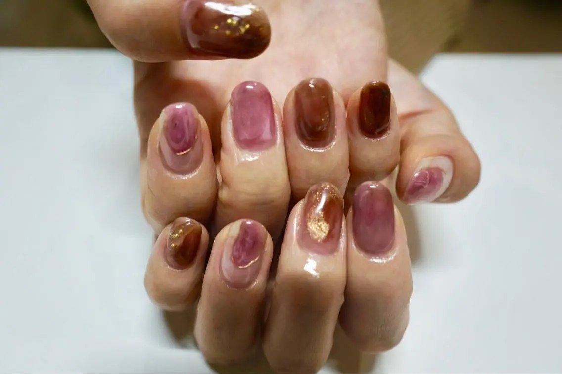 ネイル ニュアンスネイル uinail mariのネイルデザイン