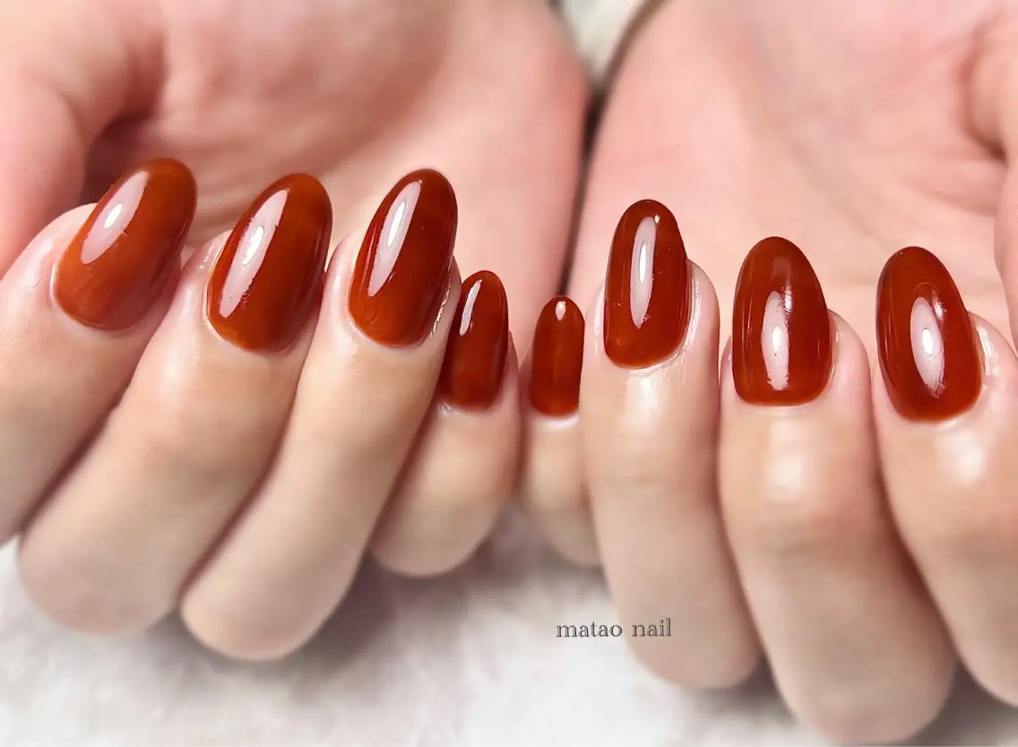 ネイル ワンカラーネイル ハンドネイル フットネイル matao nailの眉毛・アイブロウイメージ