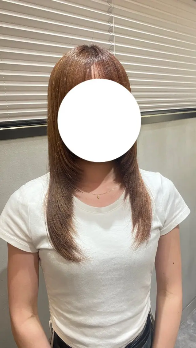 セミロング ハイレイヤー レイヤーカット 阿倍野hoop6階/ 木村凜々のヘアスタイル