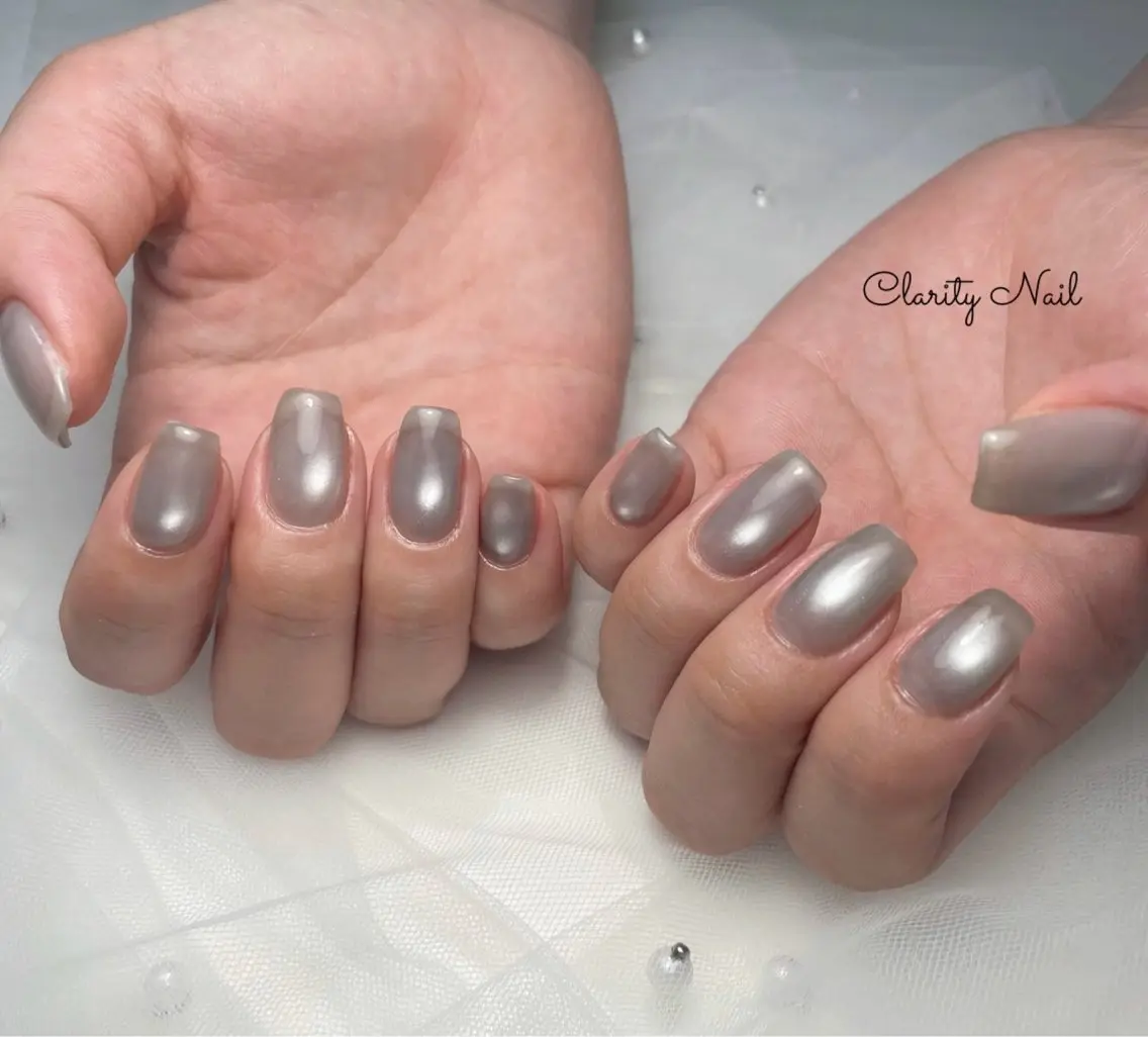 ネイル ワンカラーネイル ハンドネイル Clarity Nailのネイルデザイン