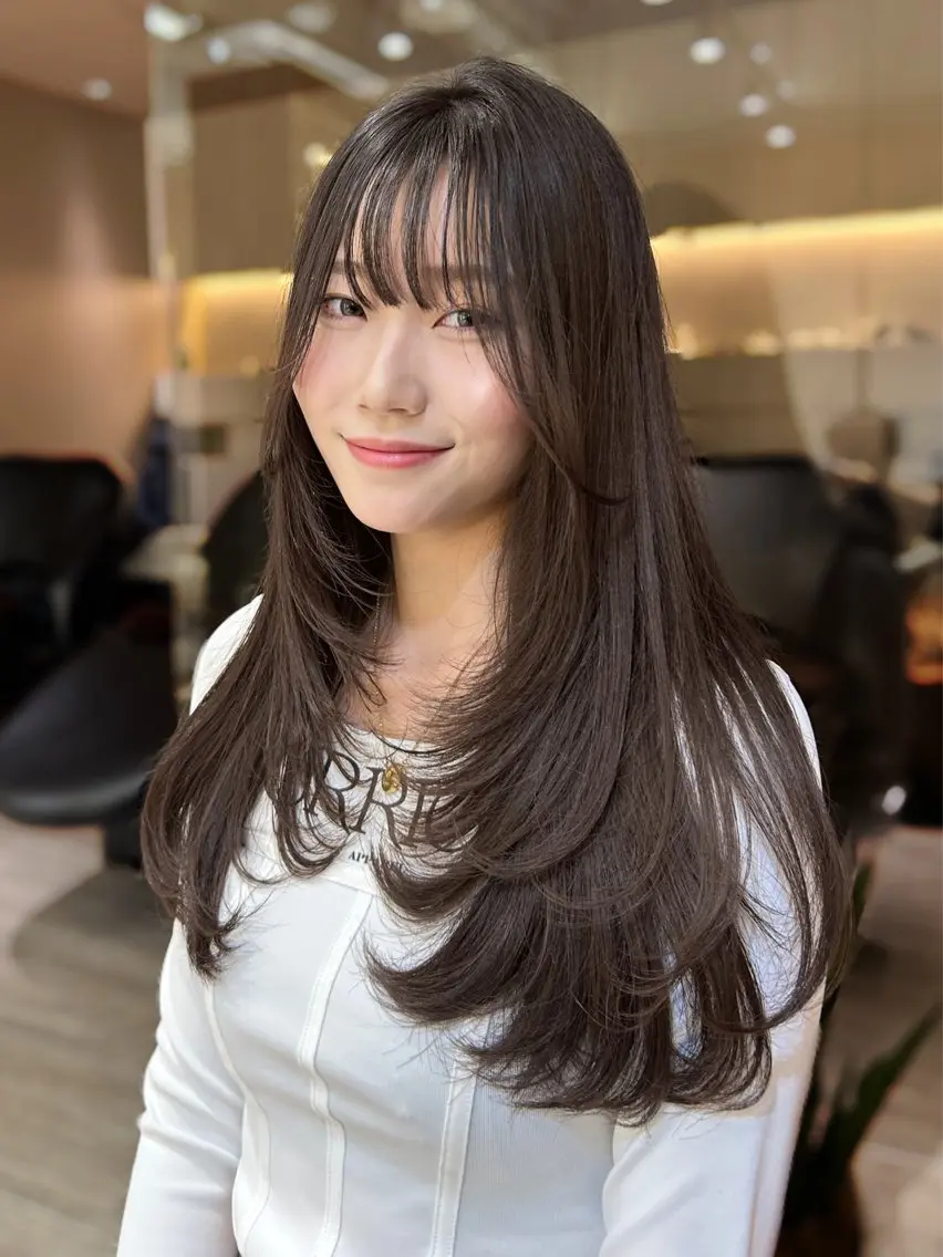 【❣️レイヤー入れたい方必見❣️】ハイレイヤー✂️+高保湿トリートメント🫧の写真
