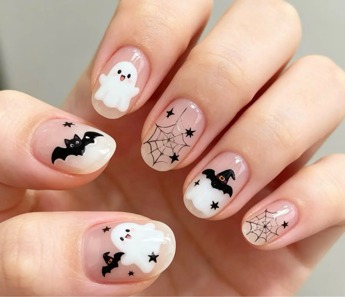 ネイル フレンチネイル ラメ(グリッター) ラメグラデーション マグネットネイル 持ち込み Unicorn Nail原宿表参道のネイルデザイン