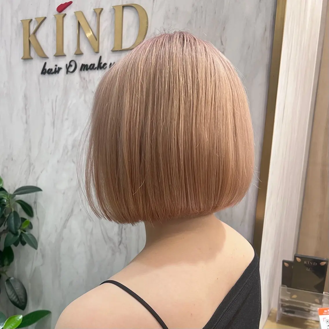 ショート ボブ 井上 香朋のヘアスタイル