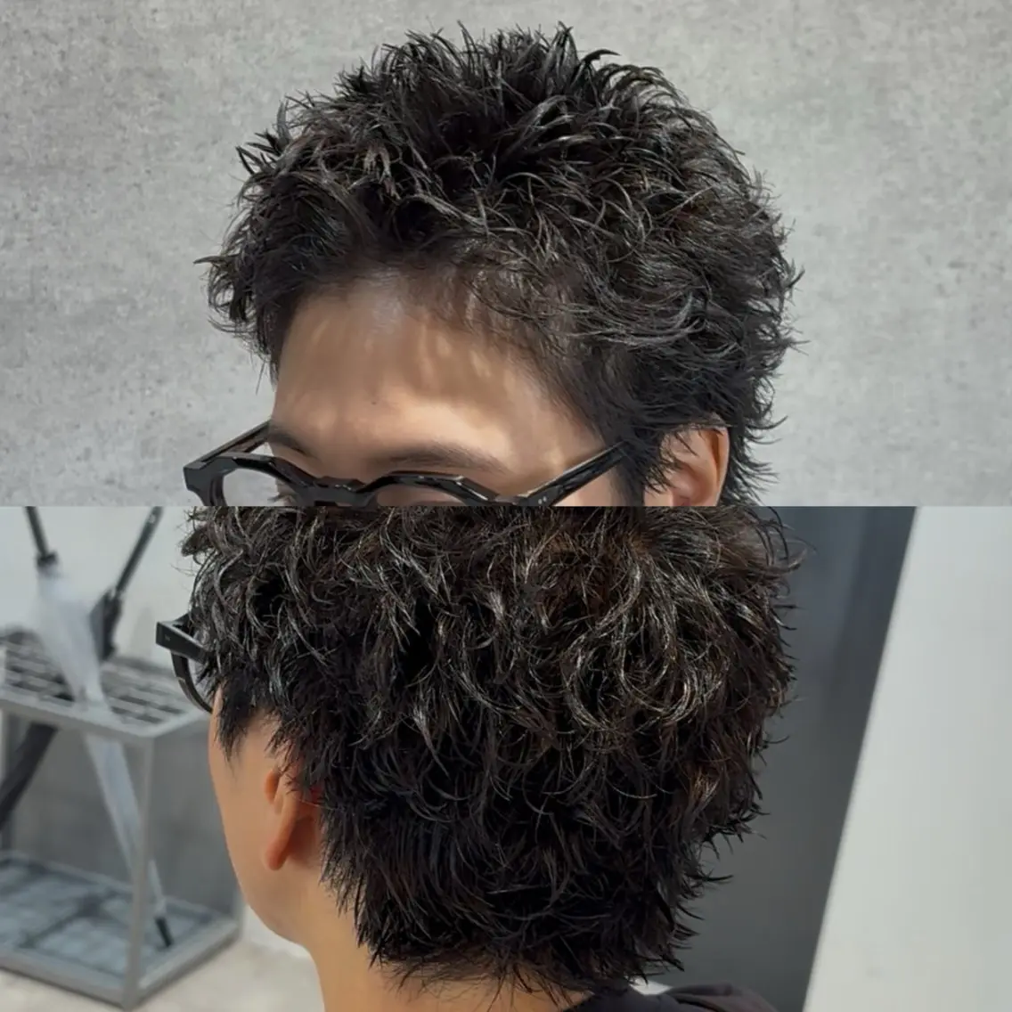 ショート カット パーマ ヘッドスパ ヘアセット パーマ指名率No1 メンズ特化ケイトのヘアスタイル