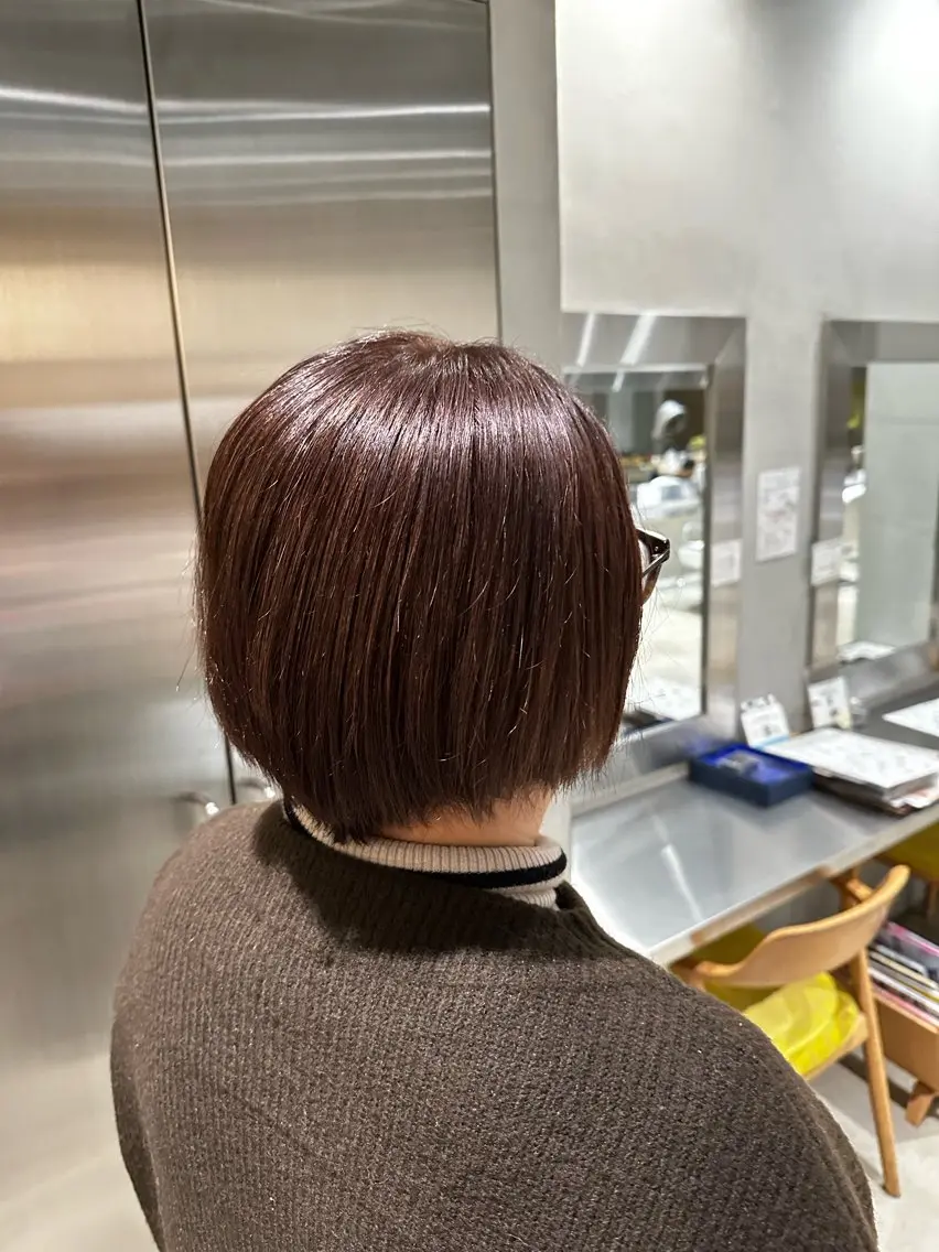 パーマ ストレートパーマ 山田 麻海のヘアスタイル