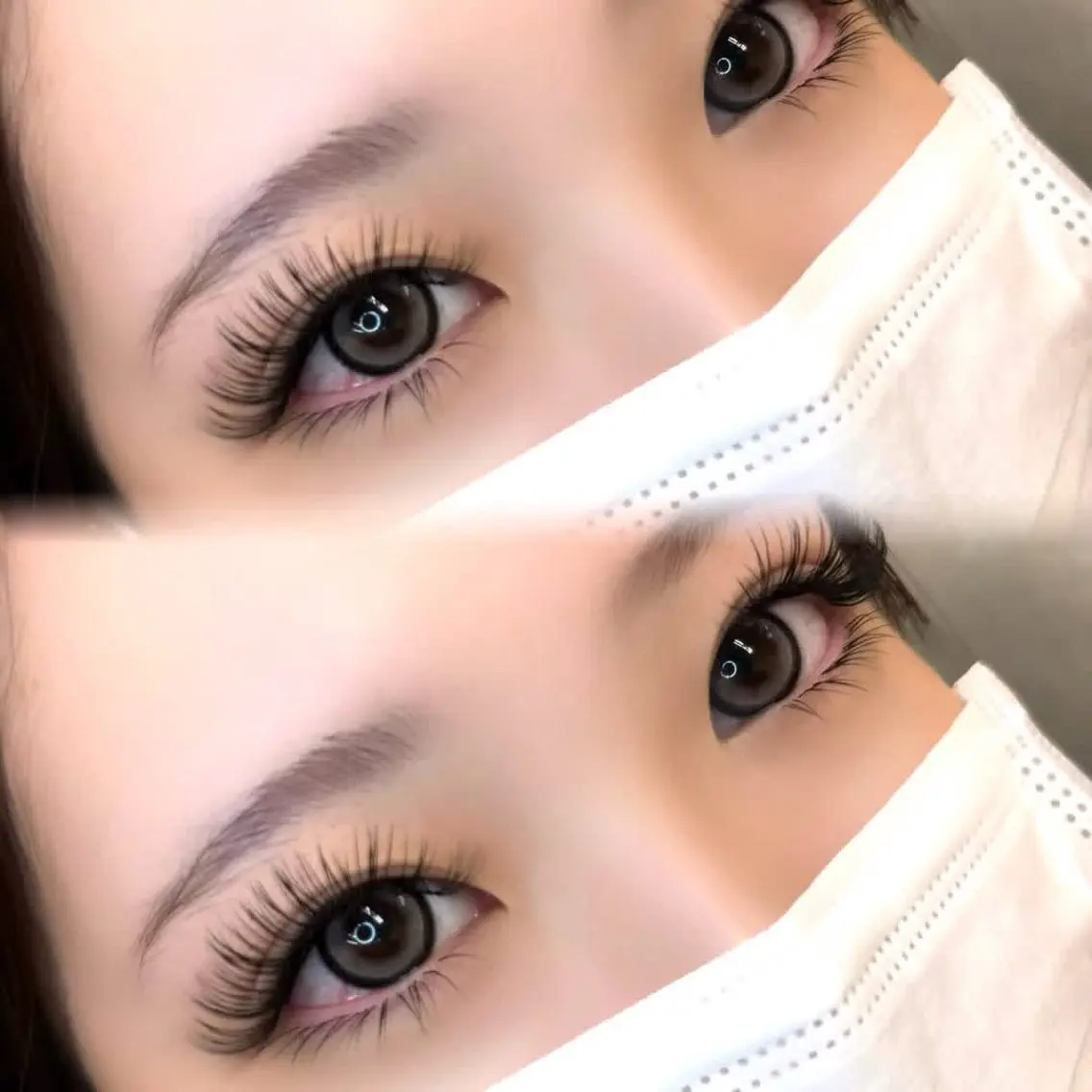 【上下メニュー】✨️フラットラッシュ120本＆下まつ毛30本👀♡※追加700円で160本変更可！の写真