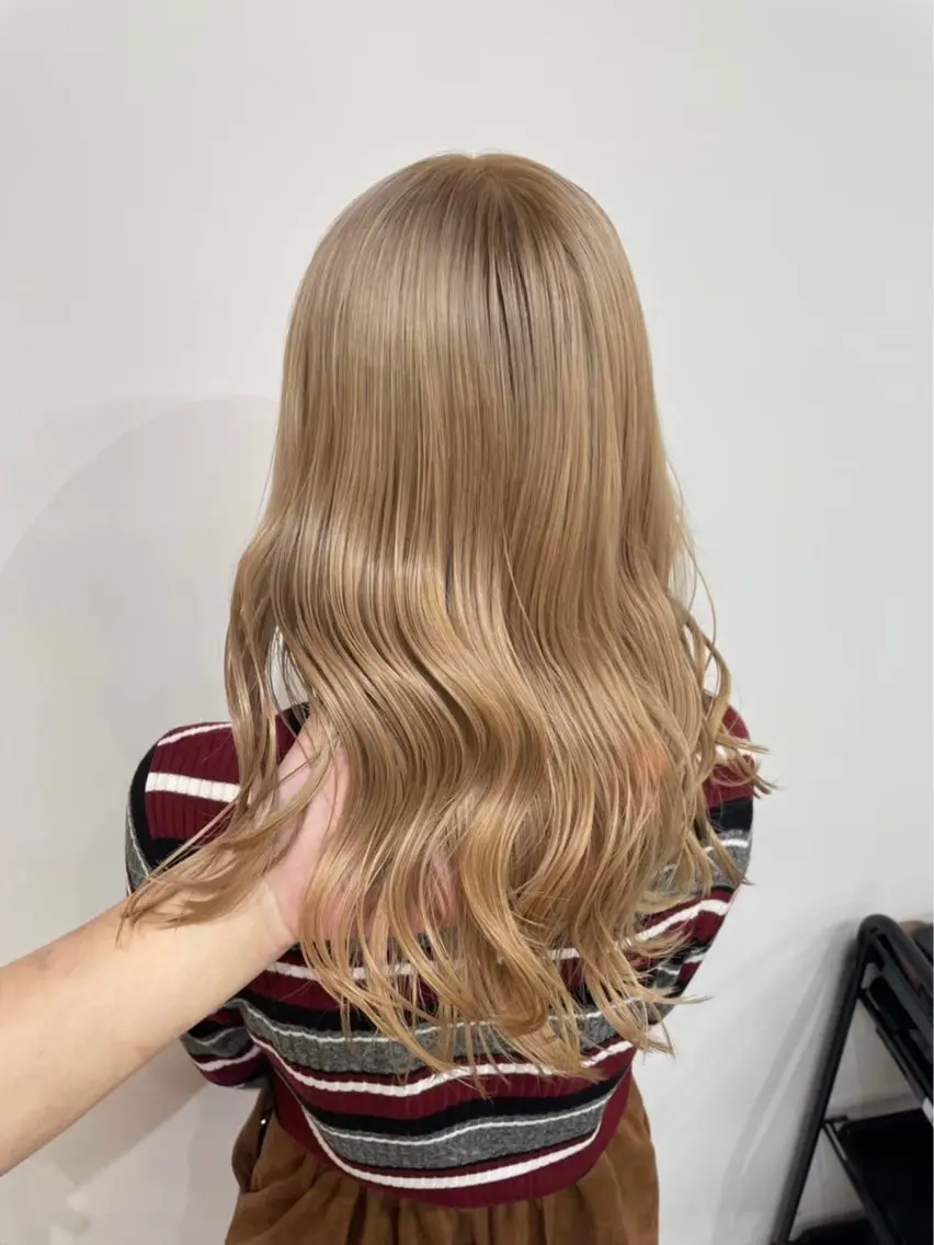 ロング カラー 🩵レイヤー✖︎ 髪質改善🩵リョウヤのヘアスタイル
