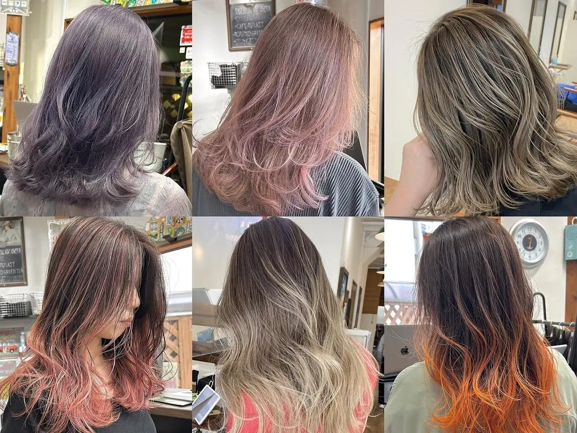 セミロング 馬場 涼平のヘアスタイル