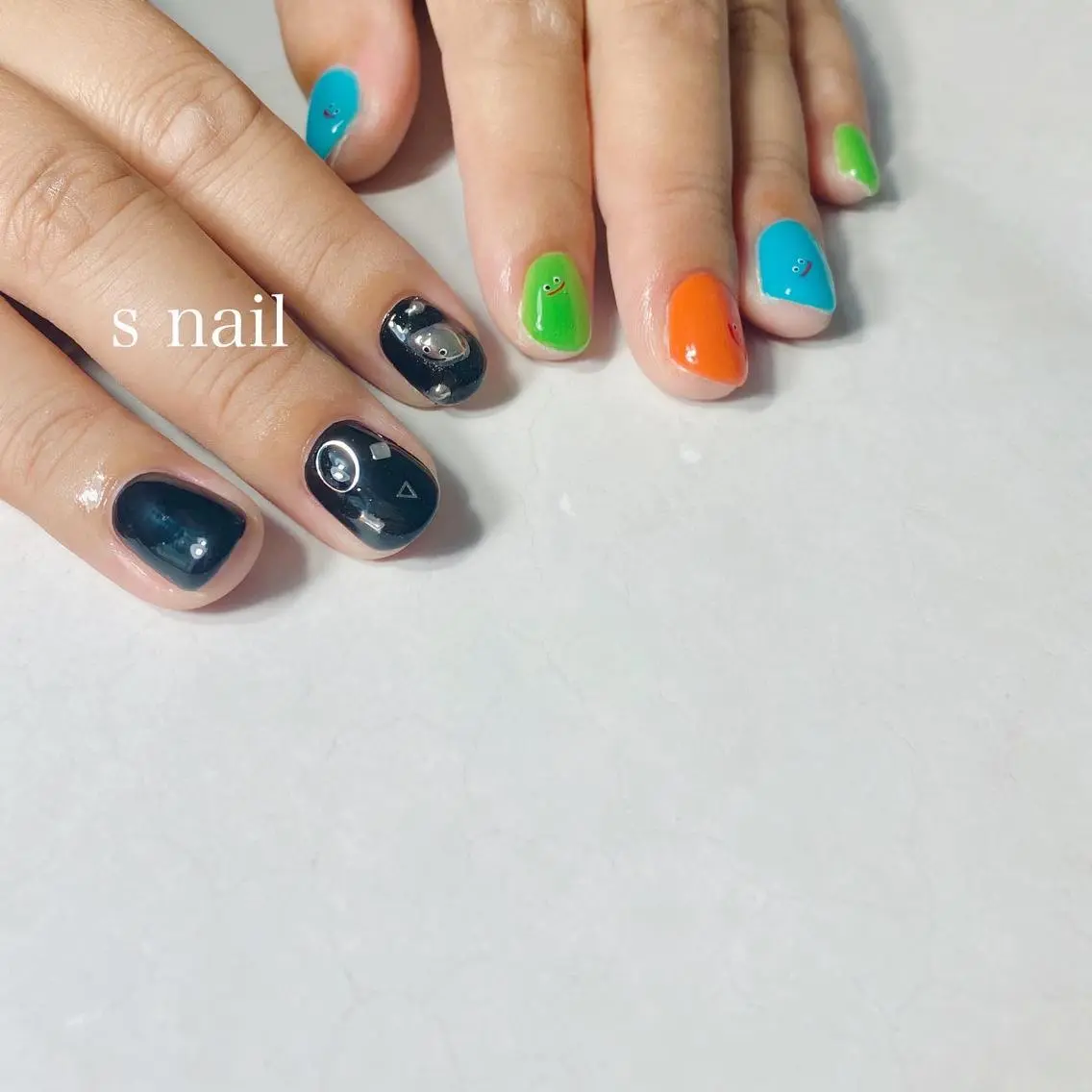 ネイル ハンドネイル s nail さとよしみゆきのネイルデザイン