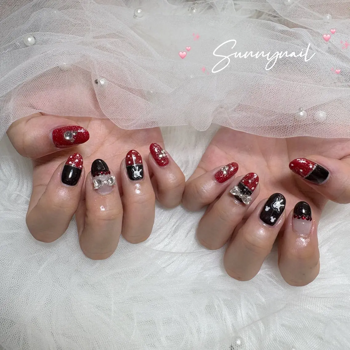 ネイル ハンドネイル ハンドケア sunnynail 小桃のネイルデザイン