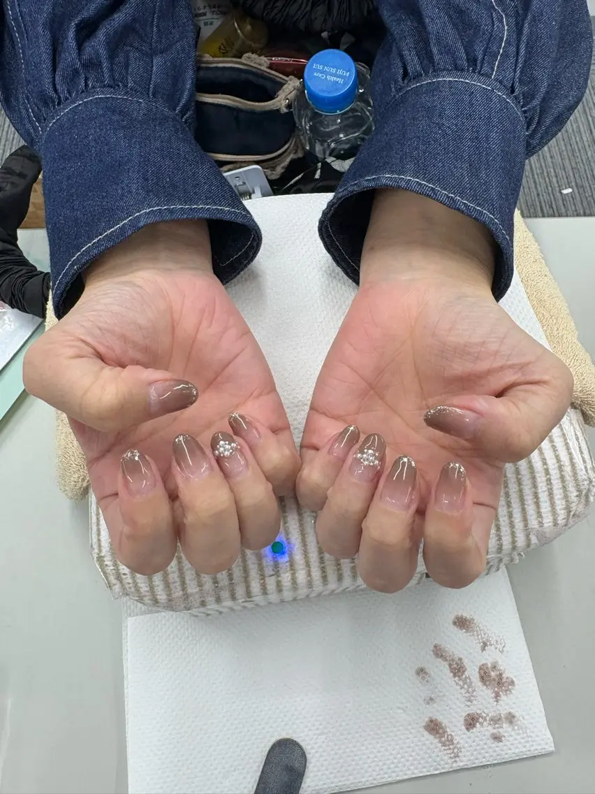 ネイル ブライダルネイル 土屋 優希のネイルデザイン